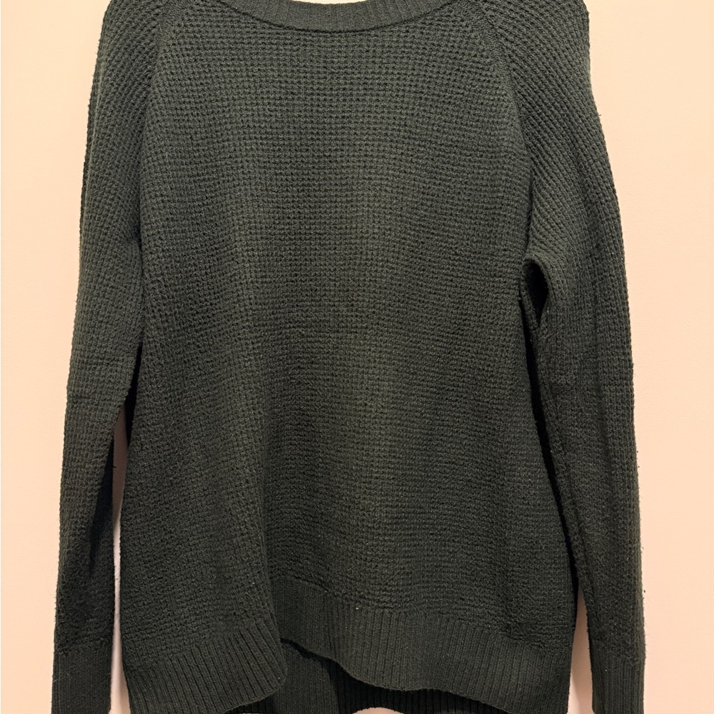 Old Navy Forest Green Crew Neck Sweater